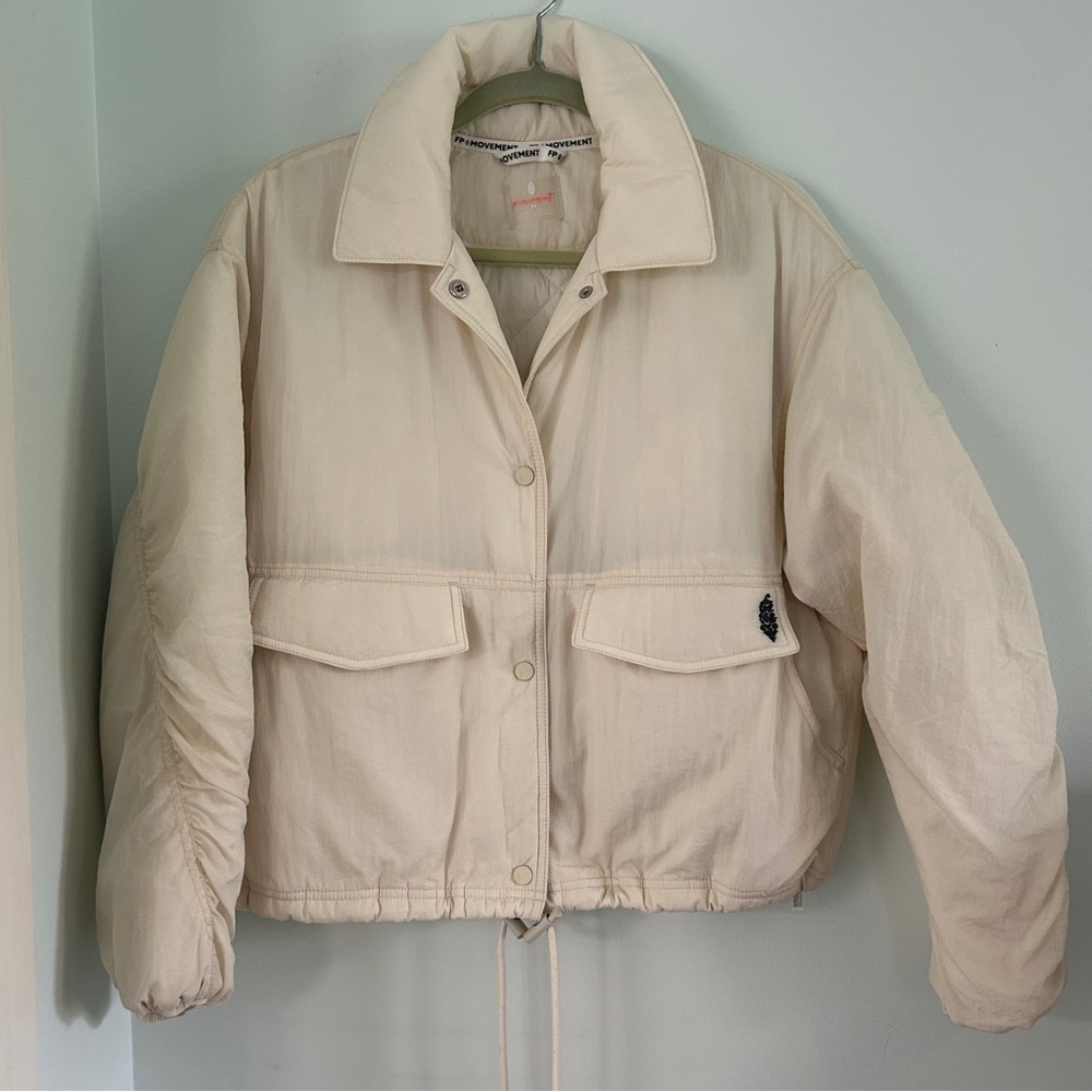Free People Movement, Off the Bleachers Coaches Jacket, size XS - Picture 7 of 13